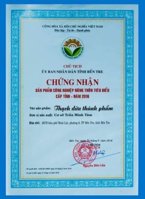 Thạch dừa khô 1kg