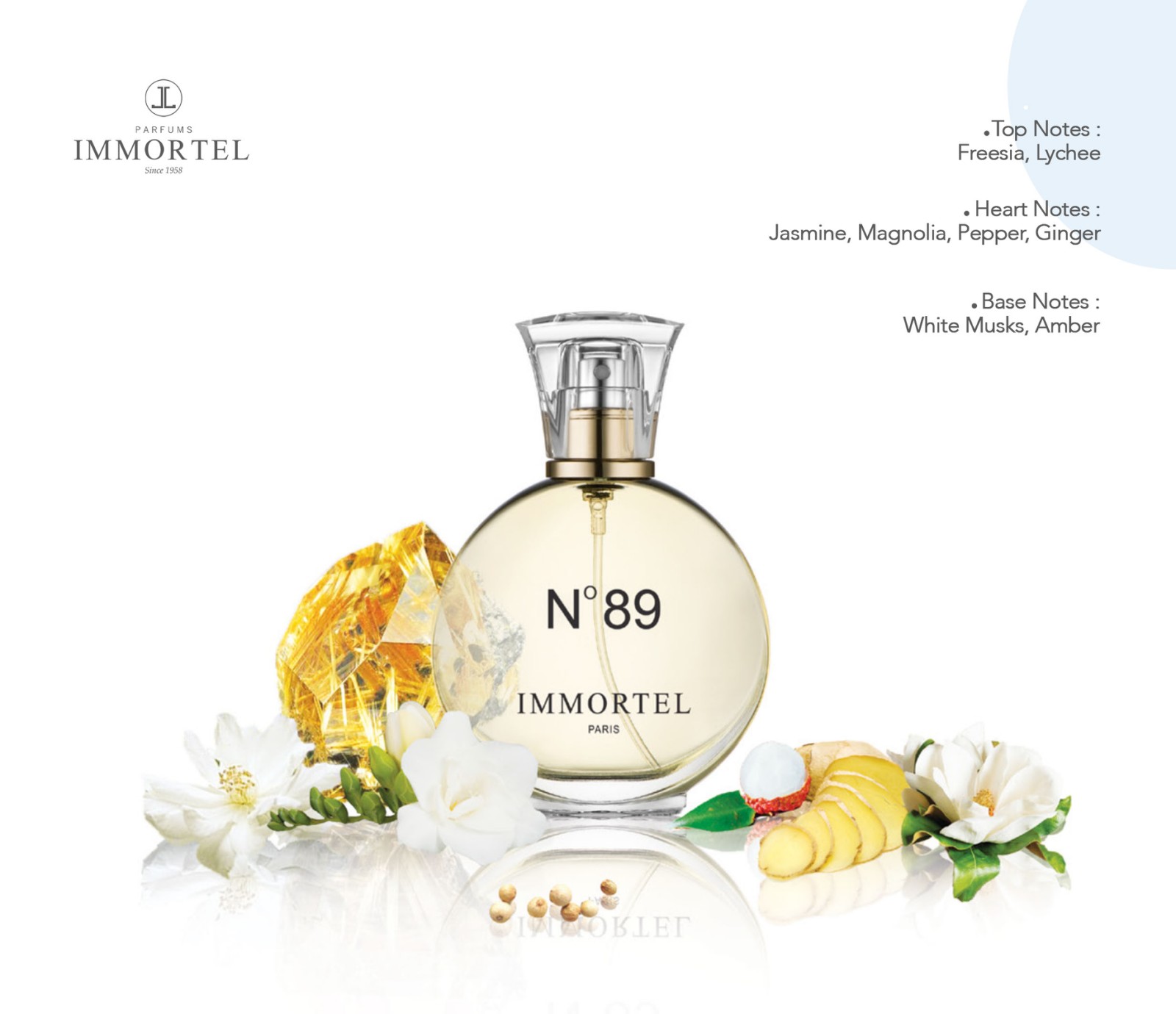 Nước hoa chai xịt Immortel No89 3ML
