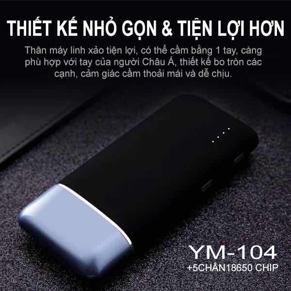 Sạc dự Phòng YM-104 12000mAh