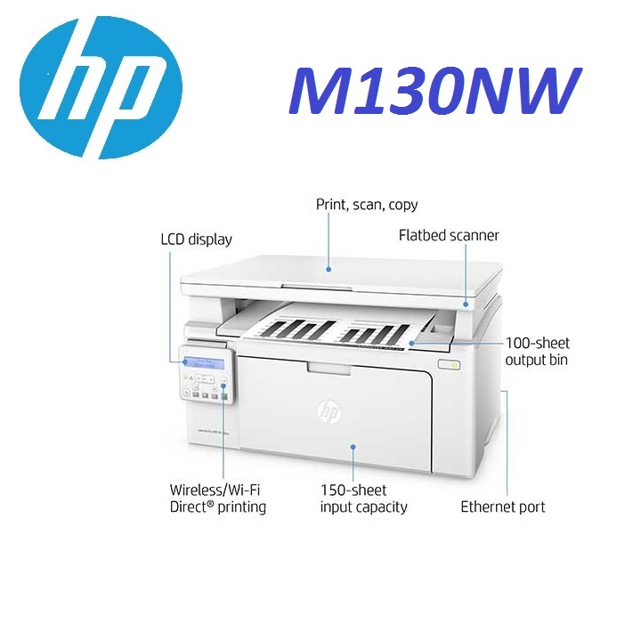 Máy in HP LaserJet Pro MFP M130nw-G3Q58A