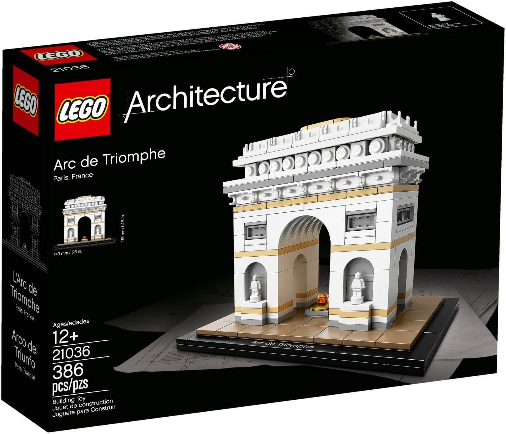Mô hình LEGO Architecture 21036 - Khải Hoàn Môn