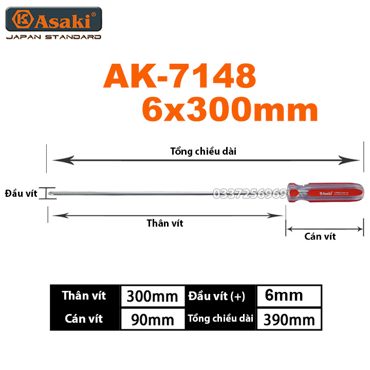 TUA VÍT ASAKI AK-7148