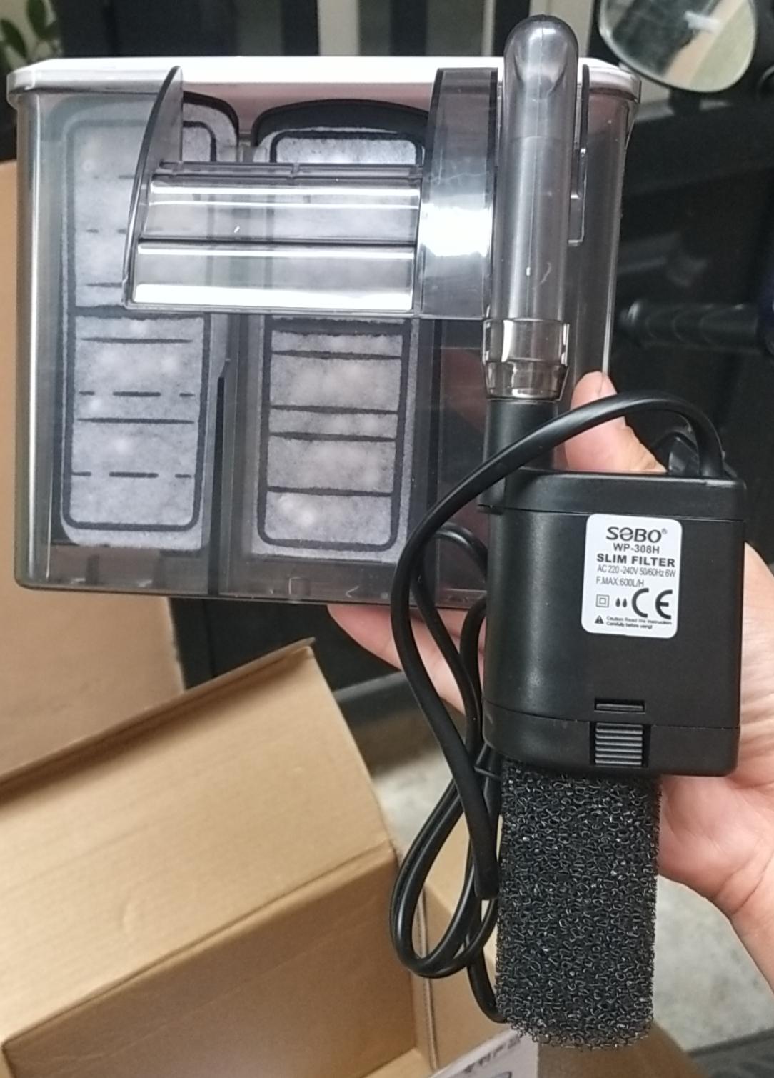 MÁY LỌC THÁC NƯỚC HỒ CÁ SOBO WP-308H