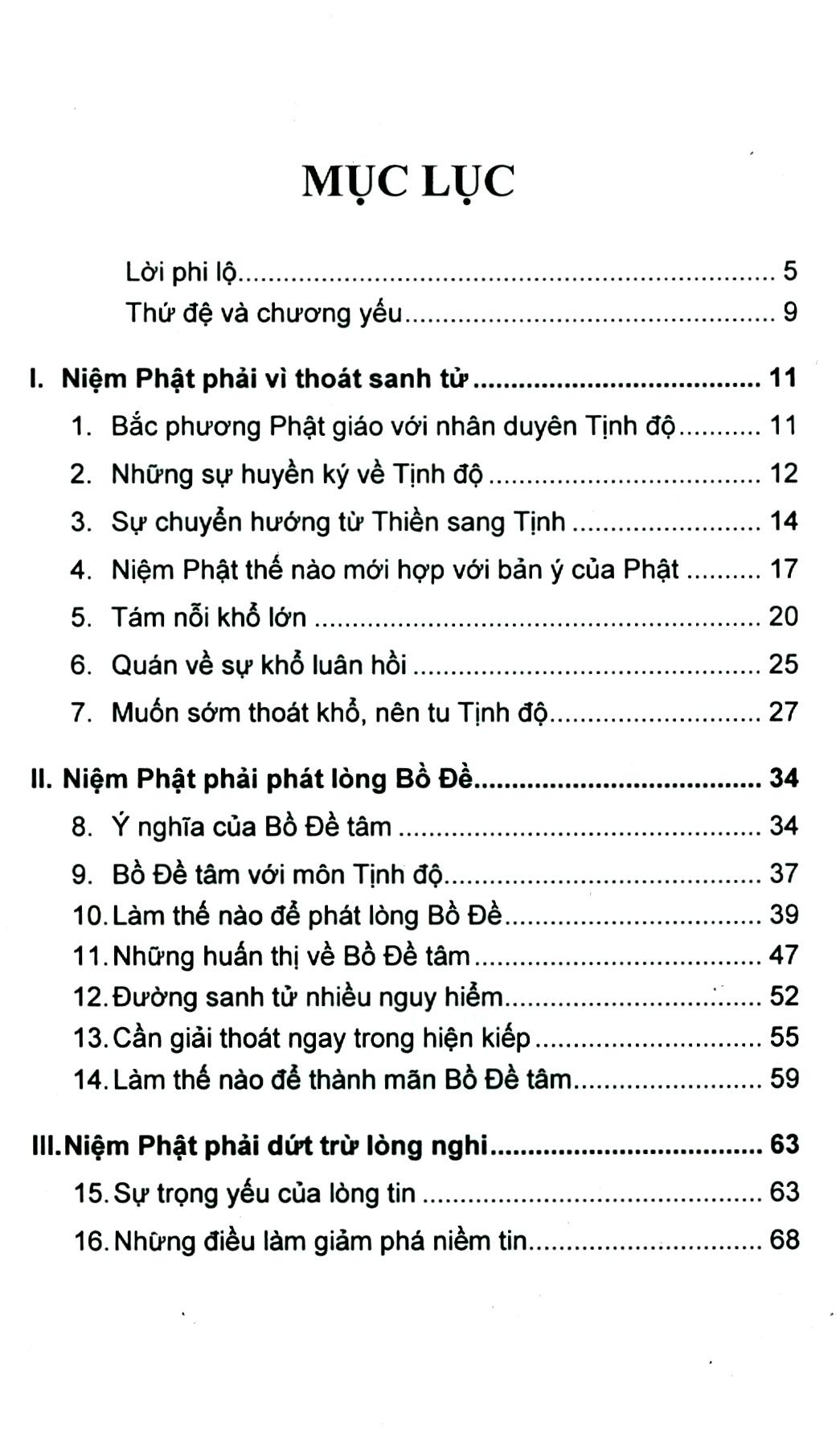 NIỆM PHẬT THẬP YẾU