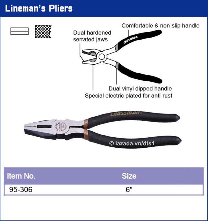 Kìm điện Crossman 95-306 17inch