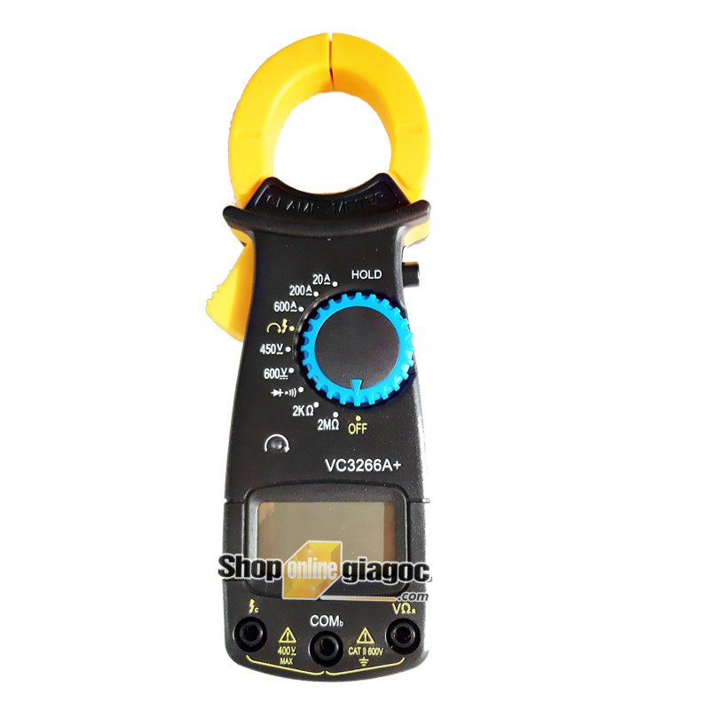 AMPE KÌM KẸP VẠN NĂNG ĐO DÒNG VC3266A+