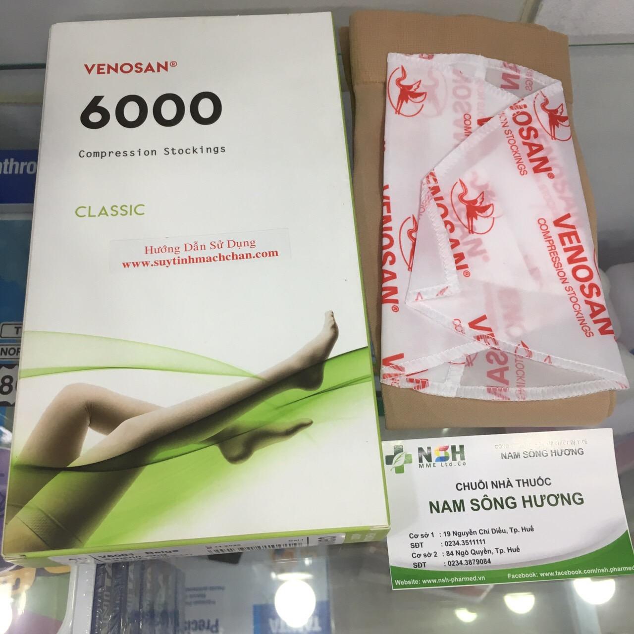 Vớ y khoa giãn tĩnh mạch Venosan 6000 - Vớ Đùi