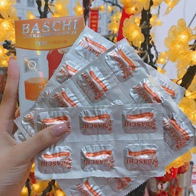 Thuốc giảm cân baschi cam hộp giấy siêu giảm cân