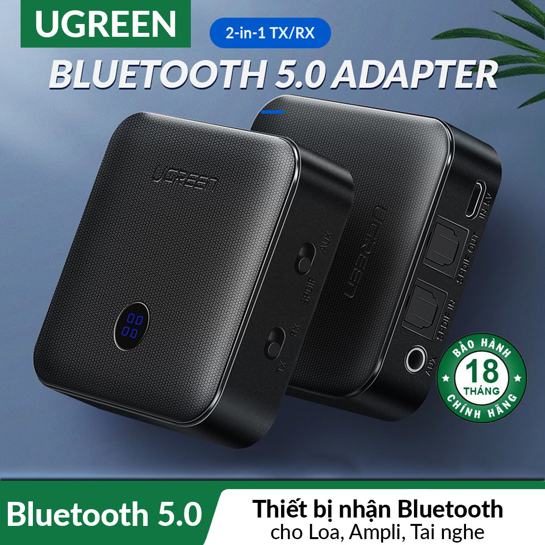 Bộ chuyển đổi bluetooth converter Ugreen CM144