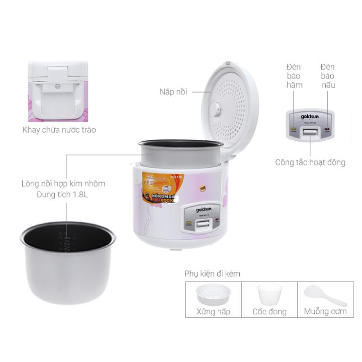 Nồi cơm điện GoldSun GR-1183