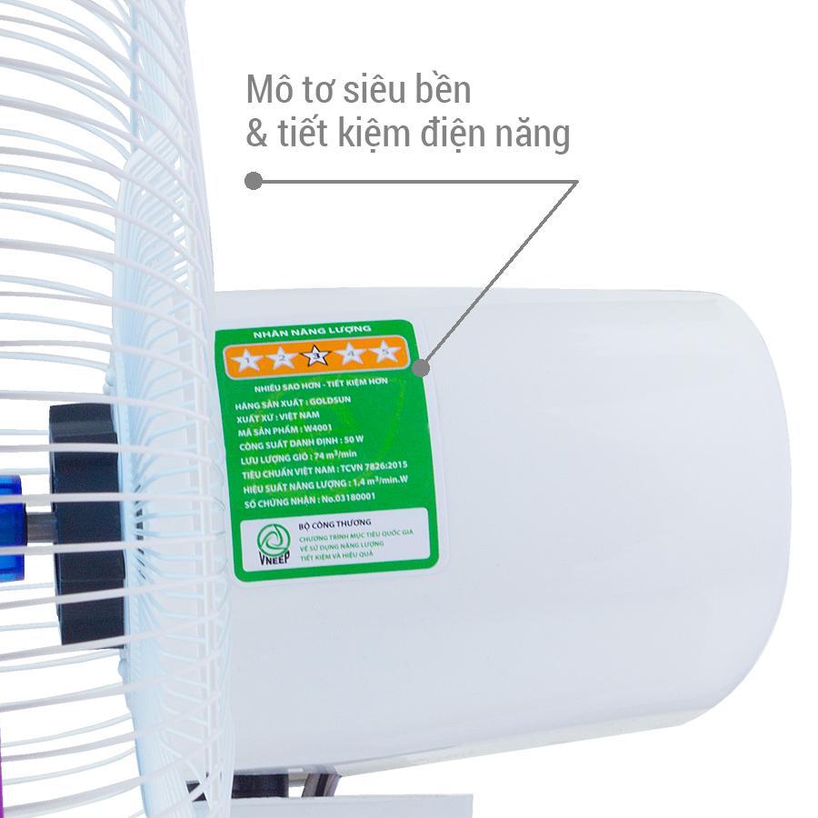 Quạt Treo Tường Goldsun W4001