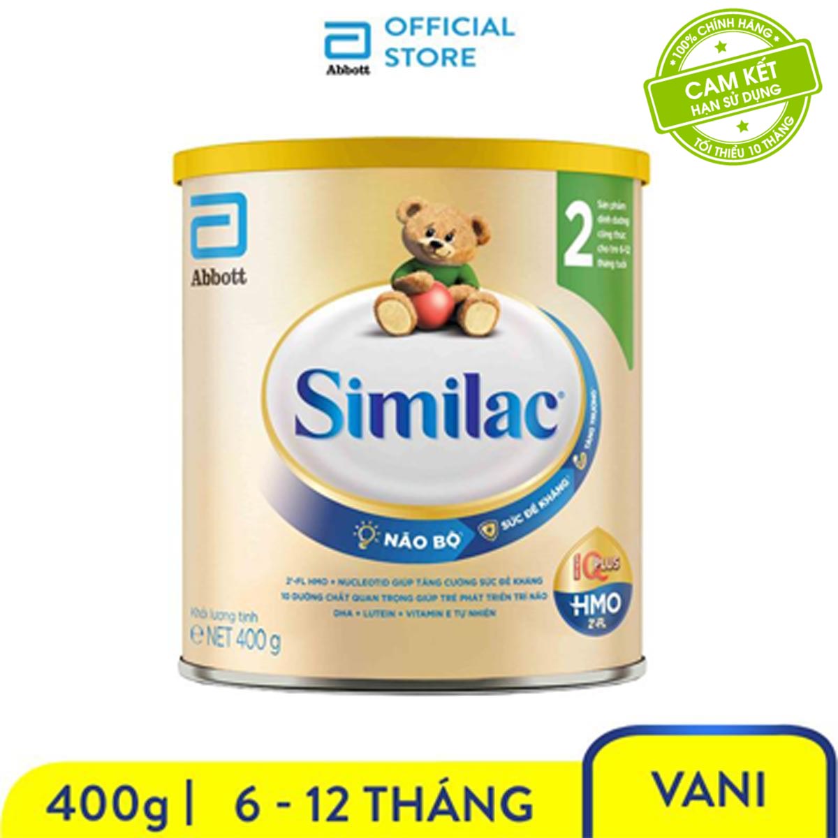 Sữa bột Abbott Similac Eye-Q 2 HMO 400g