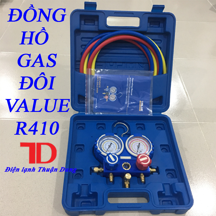 ĐỒNG HỒ ĐO ÁP SUẤT GAS VALUE R410