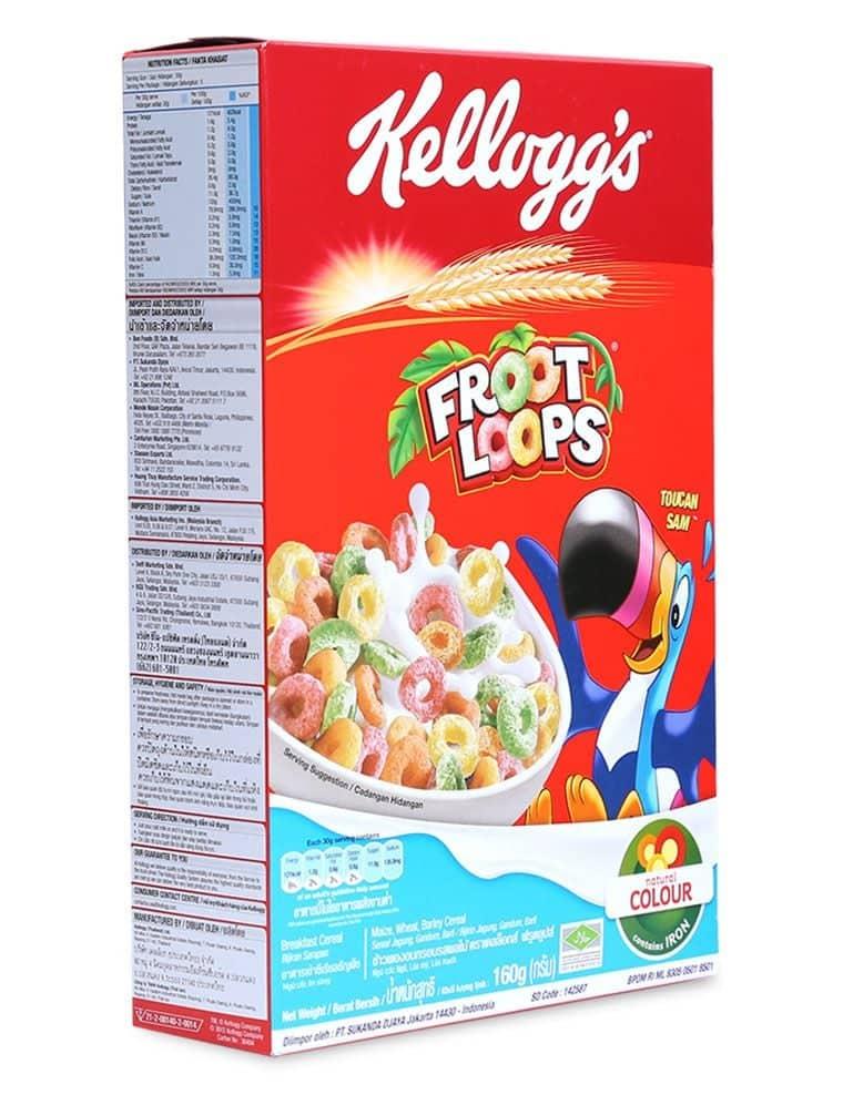 Ngũ Cốc Kellogg's FrootLoops 160g