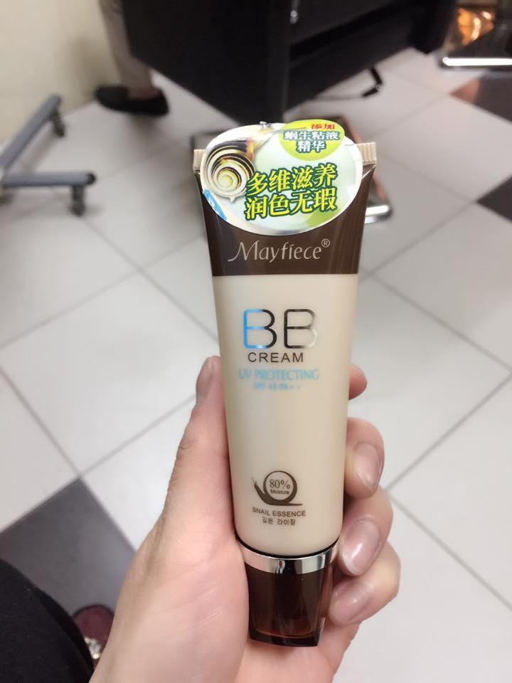 Kem nền BB Water Light Mayfiece ốc sên