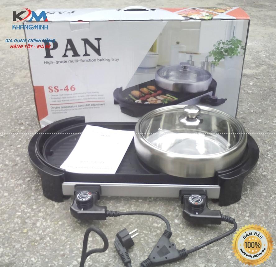 Bếp lẩu nướng Holtashi Pan SS46