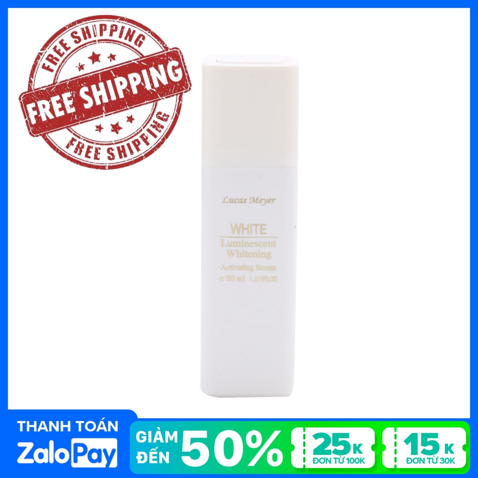 Tinh chất ngăn ngừa thâm nám, sậm màu Lucas Meyer White Luminescent Whitening Activating Serum 30ml