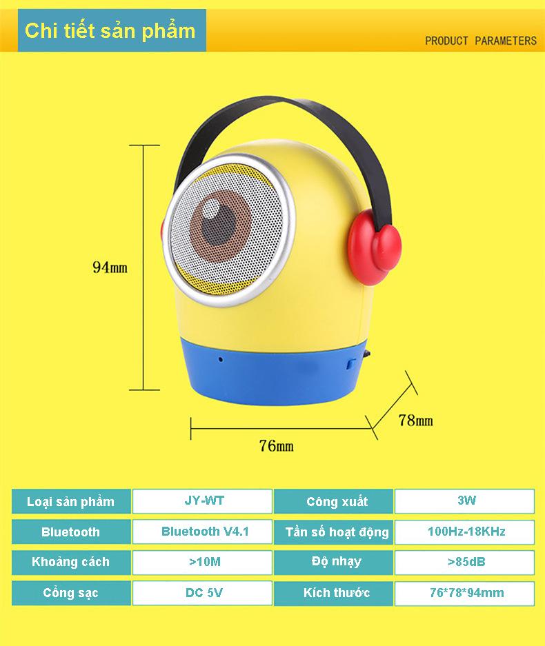 Loa thẻ nhớ Minion đáng yêu