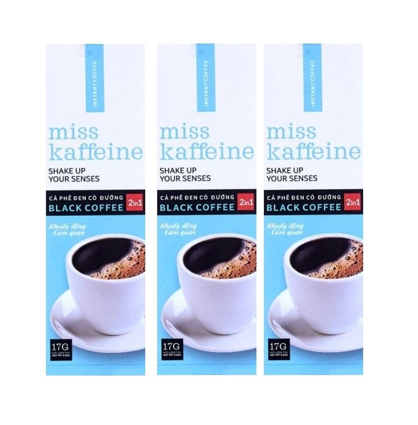 Cà phê Kaffeine đen đường