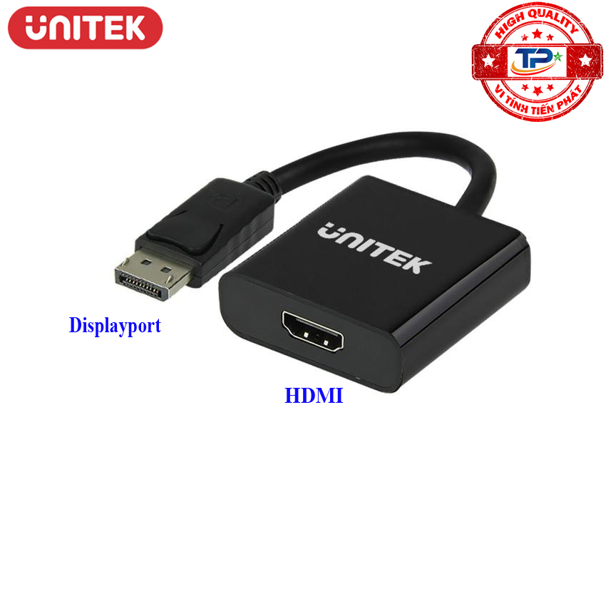 Bộ Chuyển Displayport to HDMI Unitek Y-5118DA