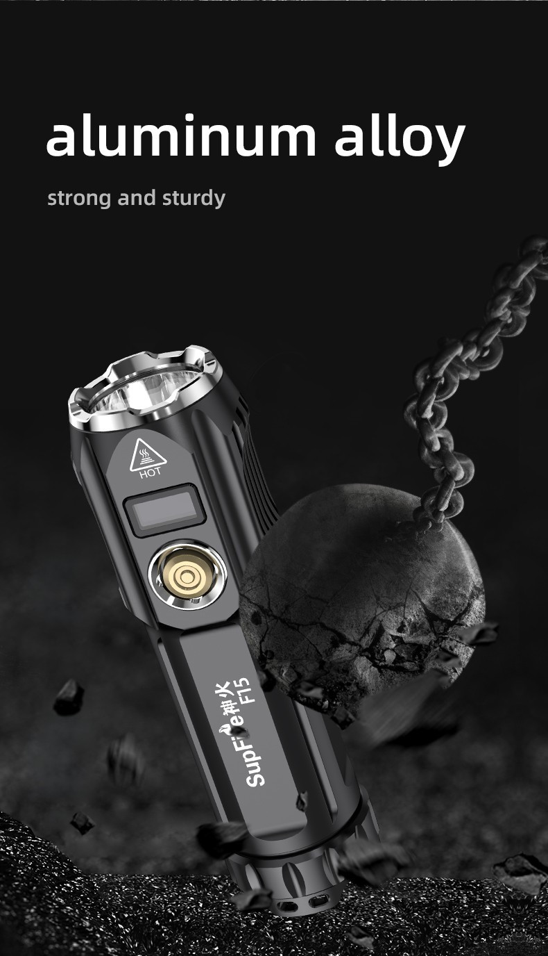 ĐÈN PIN SUPFIRE F15-T