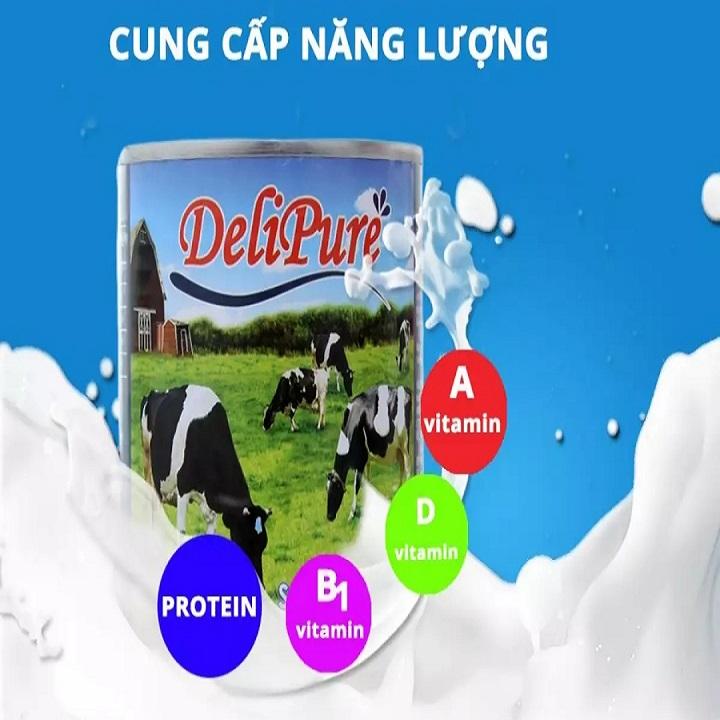 Sữa đặc Delipure 1kg combo 4 lon