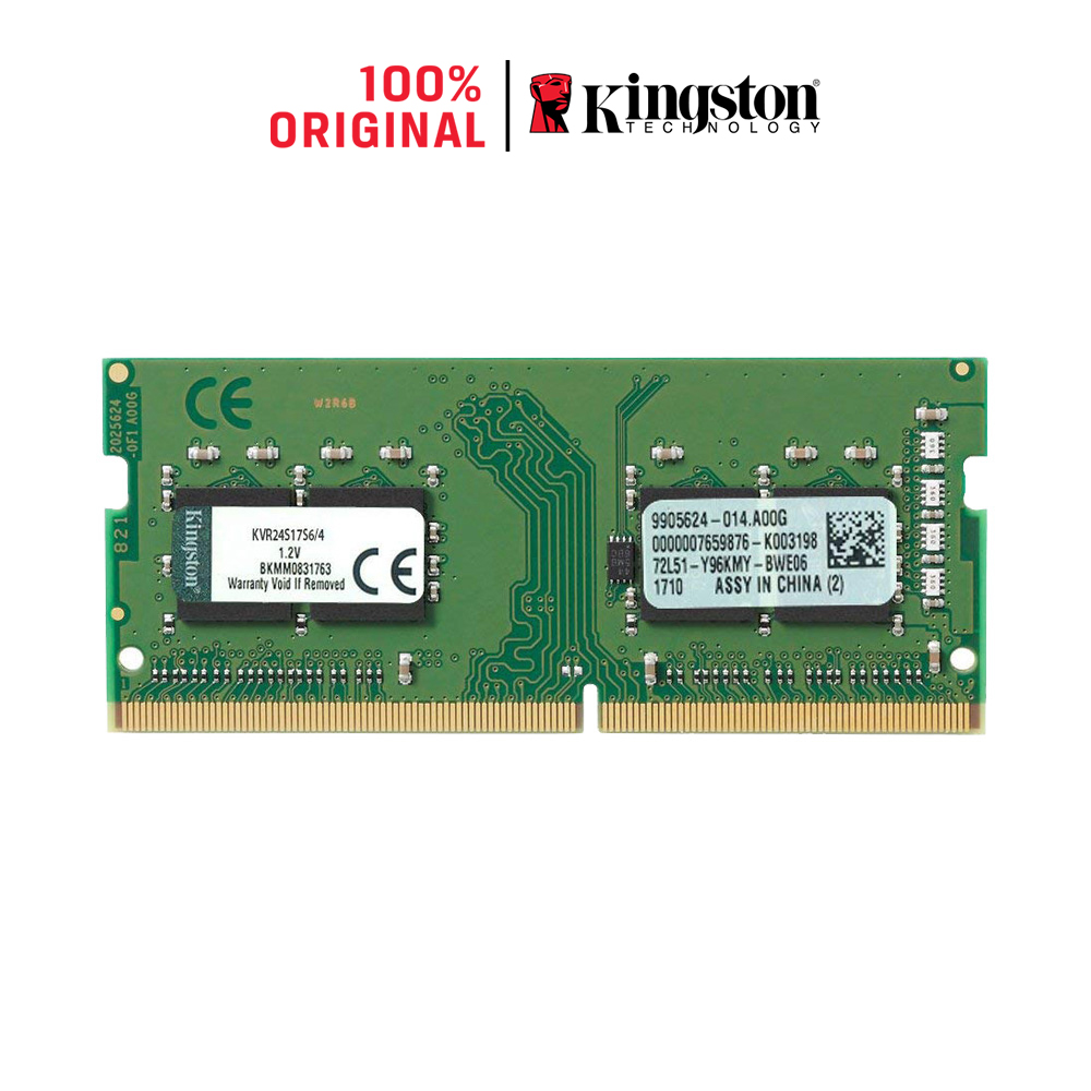 RAM DDR4 Kingston KVR24S17S6/4 - 4GB