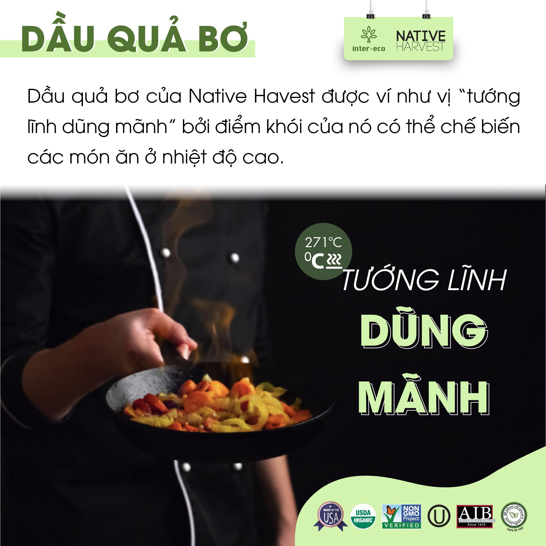 Dầu Quả Bơ Native Harvest
