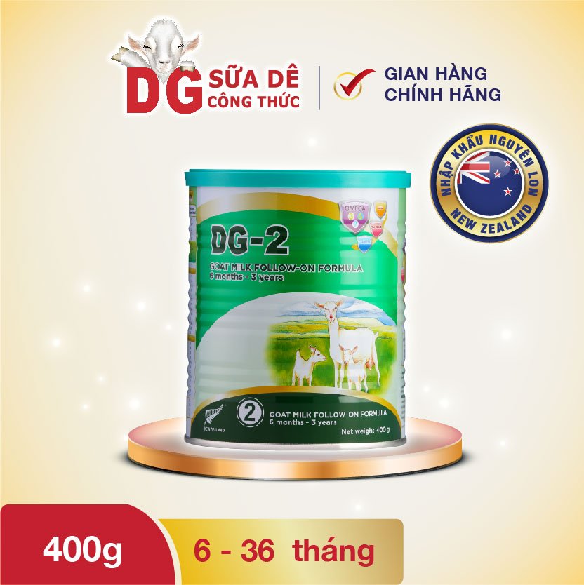 Sữa dê DG-2 - 400g (dành cho bé 6-36 tháng)