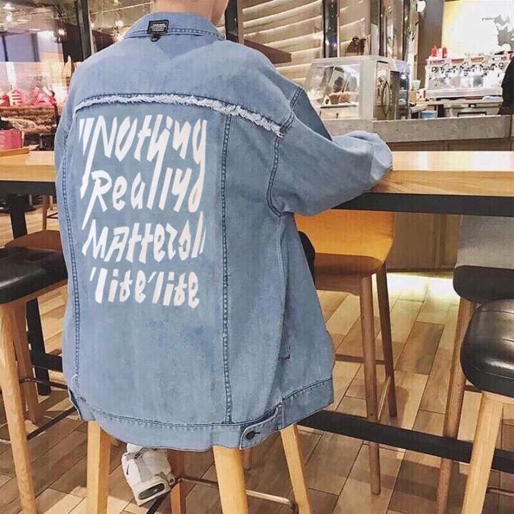 Áo khoác Jean Đậm AKJ02