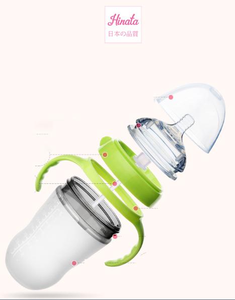 Bình sữa Silicon Nhật Bản – Hinata Komori BS07