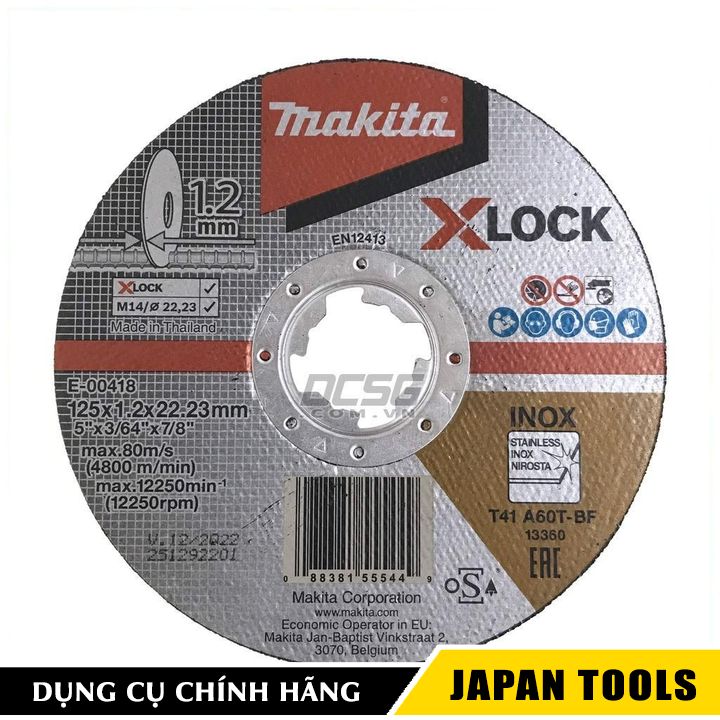 ĐÁ CẮT INOX MAKITA E-00418