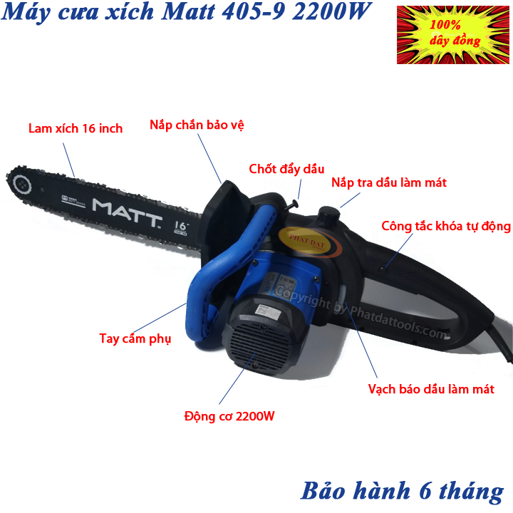 MÁY CƯA XÍCH MATT 405-9