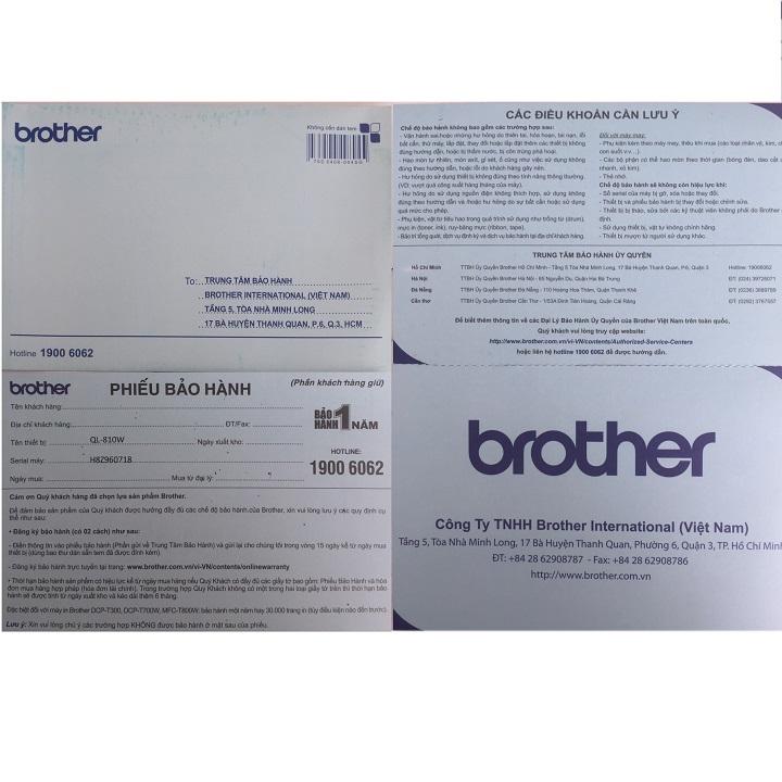 Máy in giấy nhãn Brother TD-4000