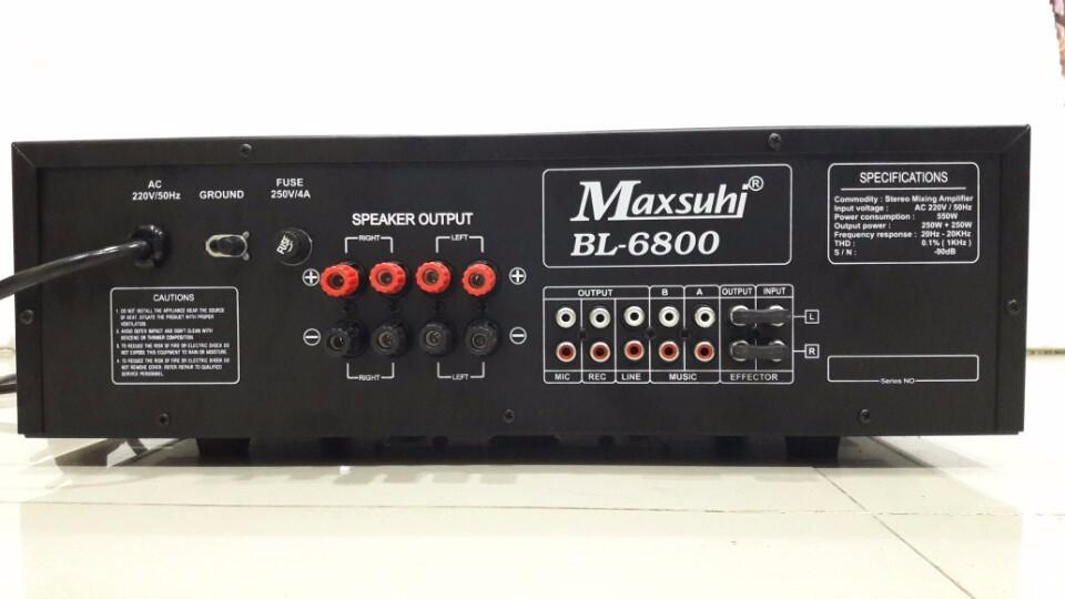 Amply bluetooth Maxsuhi BL 6800