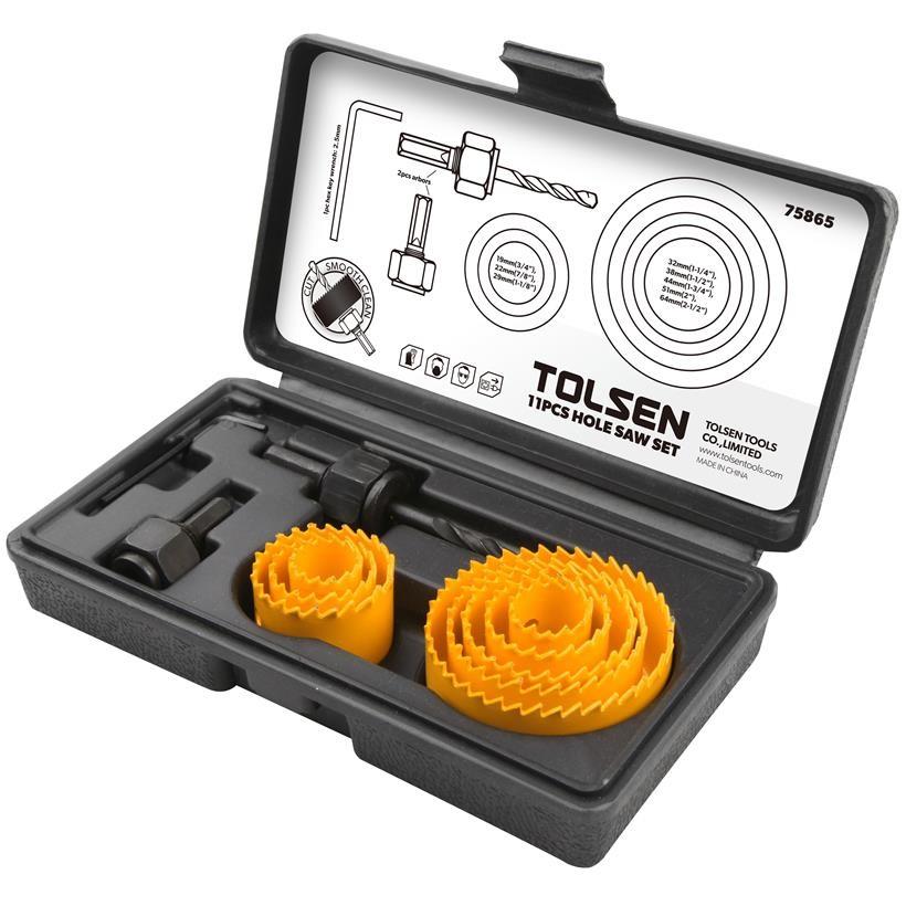 Bộ khoét lỗ tròn Tolsen 75865