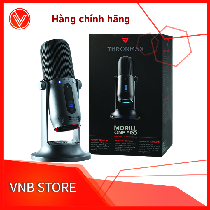 Microphone Thronmax Mdrill one Slate Gray