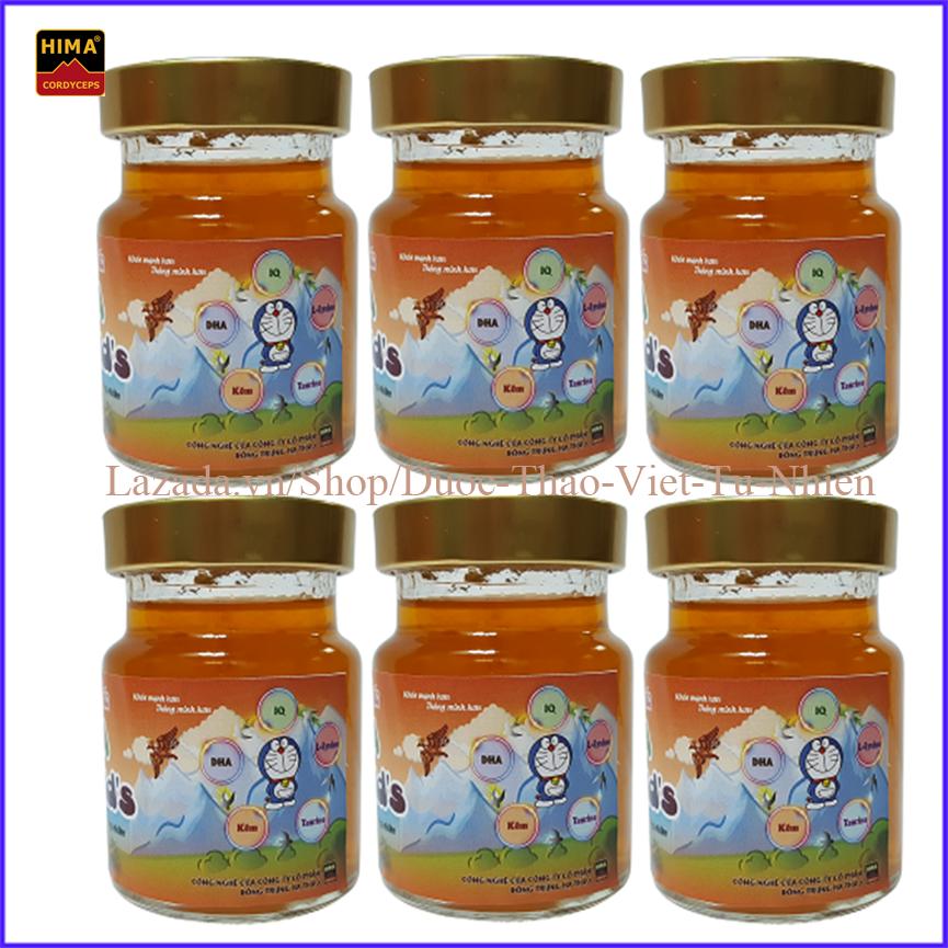 Nuốc uống Đông trùng hạ thảo Tổ Yến HIMA Kid's Hương cam lọ 70ml