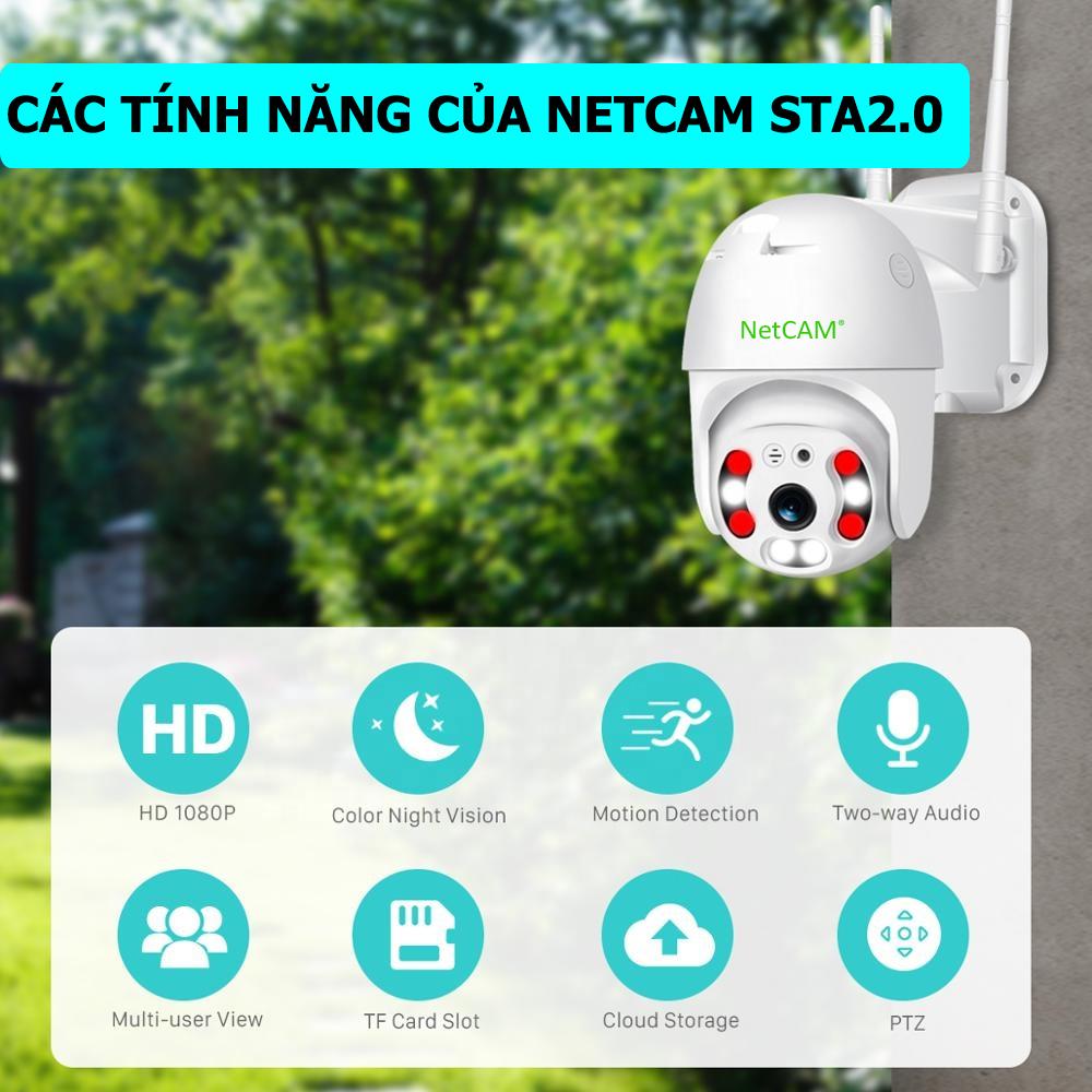 Camera IP wifi Speed Dome NetCAM STA2.0