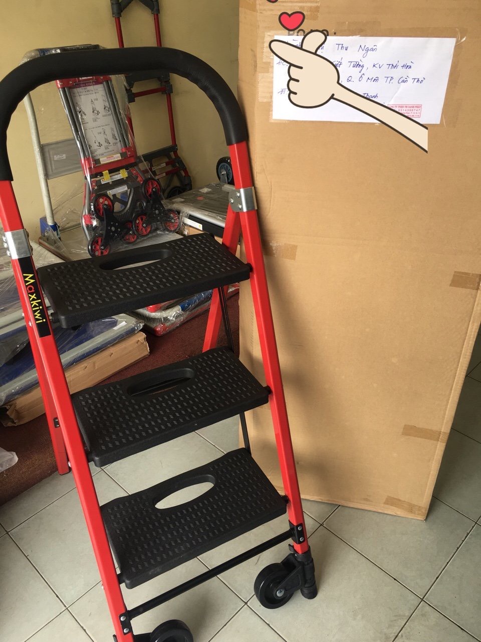 Xe đẩy hàng đa năng ApecHome HT-0080