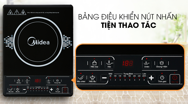 Bếp từ Midea MI-B1920DM