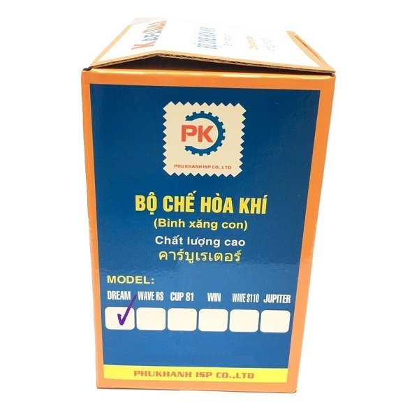 Bình xăng con (chế hòa khí) dream WAVE