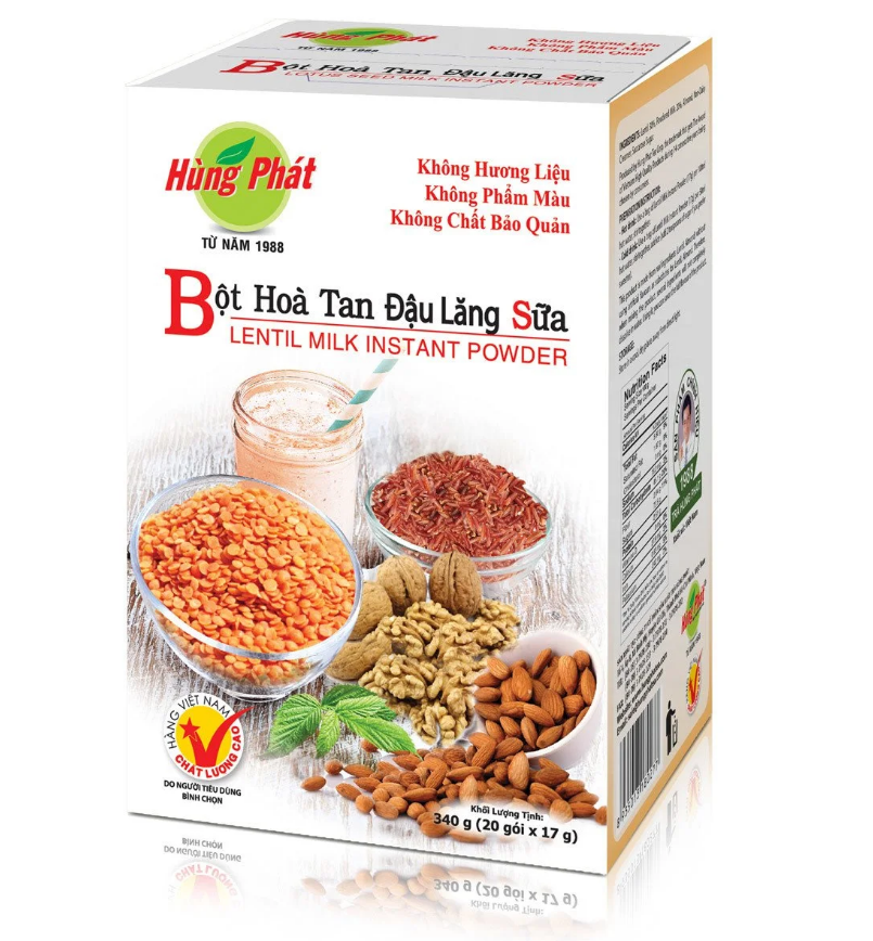 Bột Đậu Lăng Sữa Hùng Phát