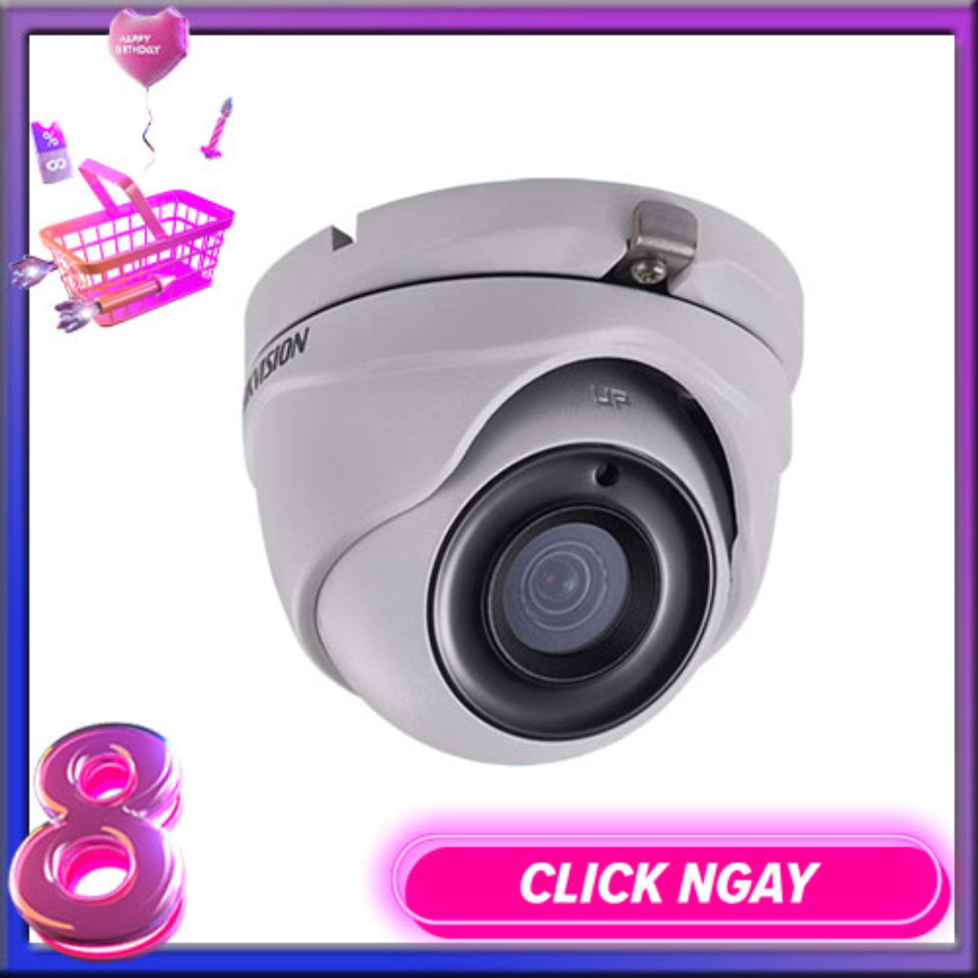 Camera HD-TVI Hikvision DS-2CE56F1T-ITM - hồng ngoại