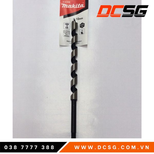 MŨI KHOAN GỖ XOẮN ỐC MAKITA D-31348