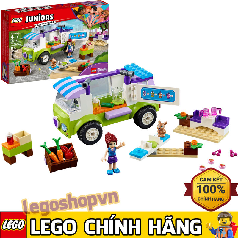 LEGO Juniors 10749 Cửa Hàng Lưu Động Của Mia