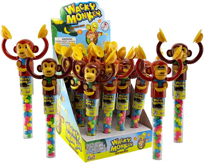 Kẹo đồ chơi Wacky Monkey 12g