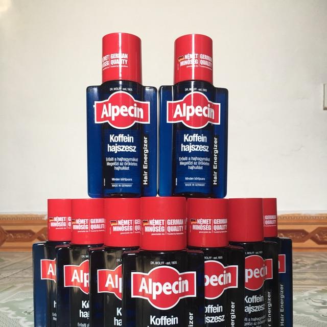 Dầu gội và tinh dầu mọc tóc, chống rụng tóc, chữa hói đầu Alpecin của Đức