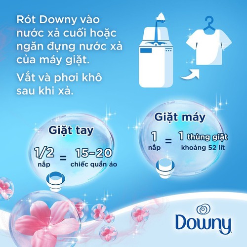 Nước Xả Downy Chống Khuẩn 3.8L
