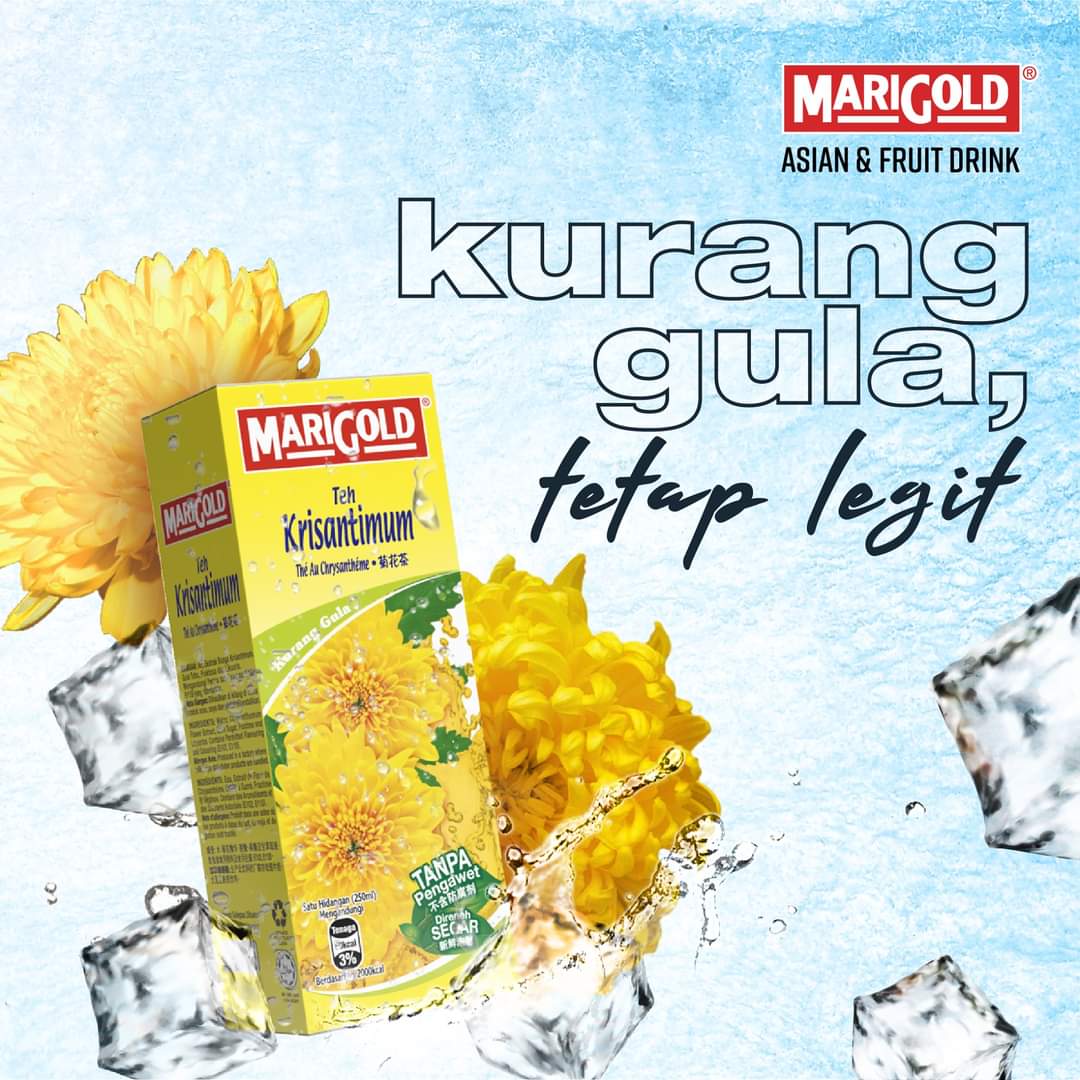 Trà Hoa Cúc Marigold 250ml thùng 24 hộp